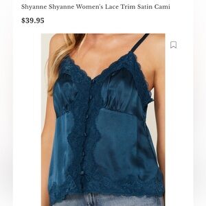 Satin cami